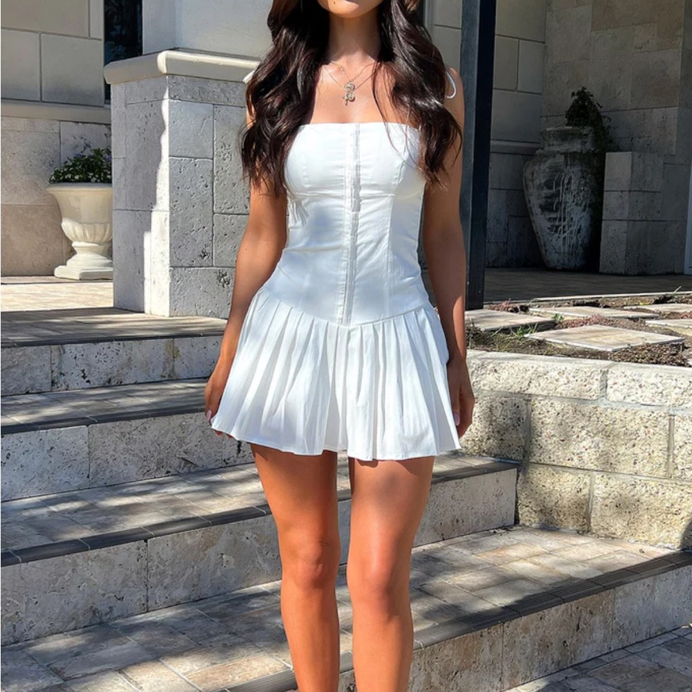 Thats so Fetch Yaz Dress White